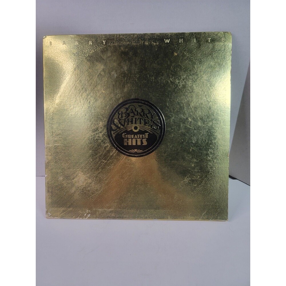 Barry White's Greatest Hits 1975 Vinyl LP T-493 Gold Gatefold Soul Funk